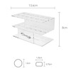 Rashholic Lashholic multi-holder tweezers emboss pen stand organizer / 래쉬홀릭