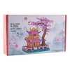 YUJNS Sakura Tree House Architecture Micro Blocks Set of Japanese