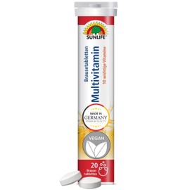 Sunlife Brausetabletten (Multivitamin, 1x 20 Stück)