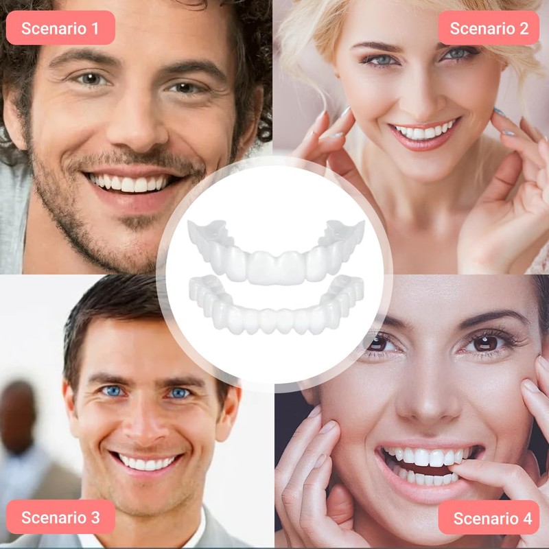 EIHI 6 sets of tooth shields for attaching, teeth for