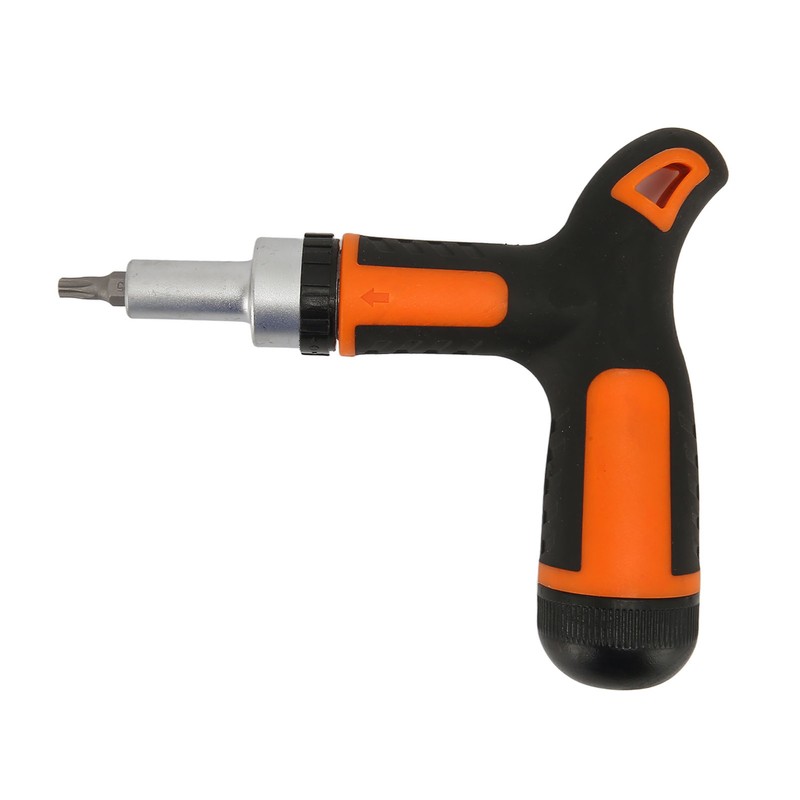 T Handle Screwdriver Set Multifunctional High Accuracy Rustproof Durable Ratchet