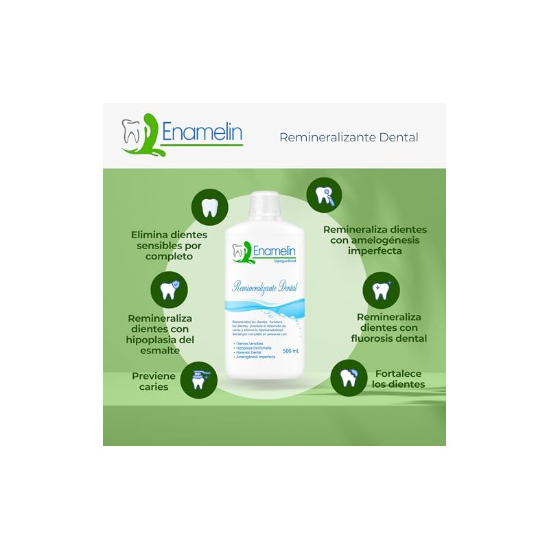 Dientes Sensibles | Enamelin Dental Remineralizer for Sensitive Teeth, Sensitive