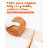 MUZIK 5 inch x150ft Pure Copper Mesh Roll - Heavy