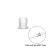 6pcs/lot Size #13 Preformed Sound Tube BTE Earmold Hearing Aid