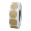 Hybsk 1 inch Round Color Coding Dot Labels Kraft 1000