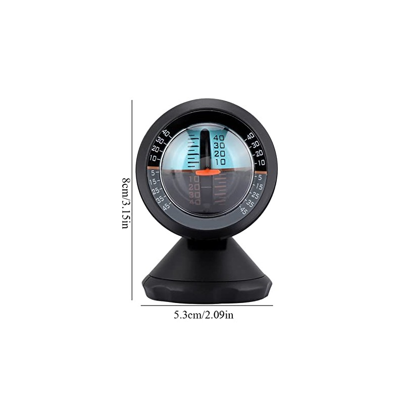 Car Inclinometer Vehicle Rotatable 360 Degree Angle Level Multifunctional Car