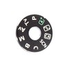 Camera Top Cover Function Mode Dial Interface Cap for Canon