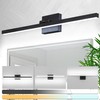zouzai Second Generation Modern LED Bathroom Vanity Light Bar Black