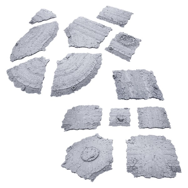 EnderToys Desert Roads by Printable Scenery, 3D Printed Tabletop RPG