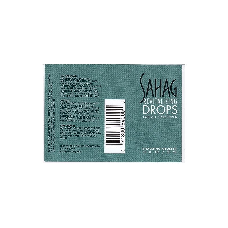 Sahag Revitalizing Drops