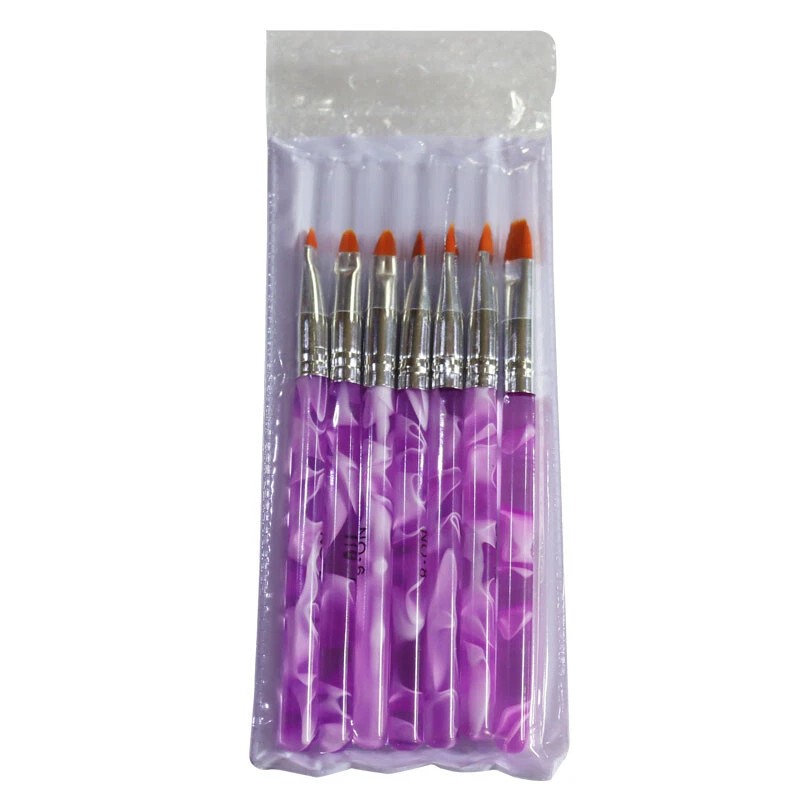 TECHTONGDA Brand New 7-piece Acrylic Rod Round Head Phototherapy Pen