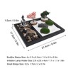 Zen Garden Sand Table Buddha Statue Sandbox Japanese Style Desktop
