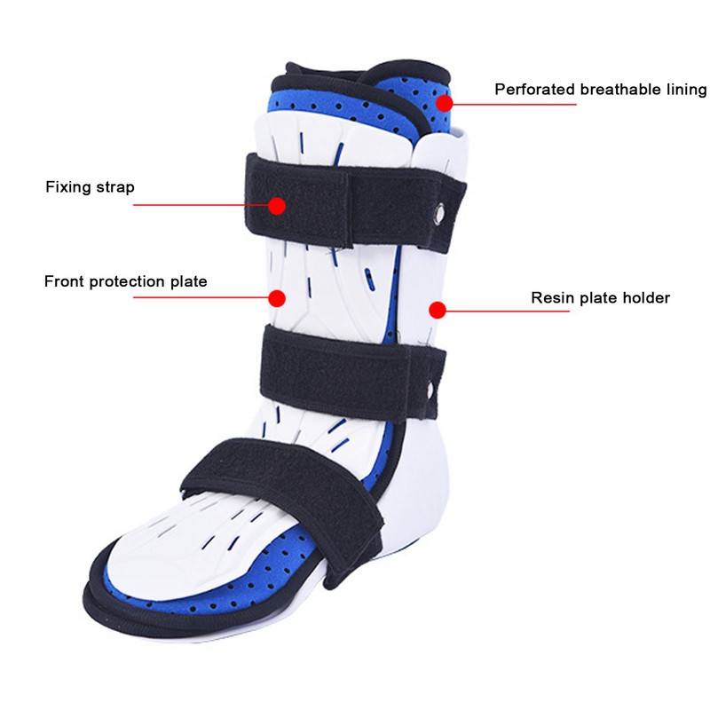 Fracture Boot Short Ankle Foot Drop AFO Brace Orthosis Splint