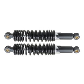 1 Pair 12.5 320mm Motorcycle Universal Rear Shock Absorbers Replacement for Suzuki Yamaha Sportster XL883 1200 90cc 110cc 125cc 150cc Dirt Bike Go Kart Black