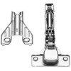 Luokim 2pcs Soft Closing Clip On Face Frame Mounting Cabinet