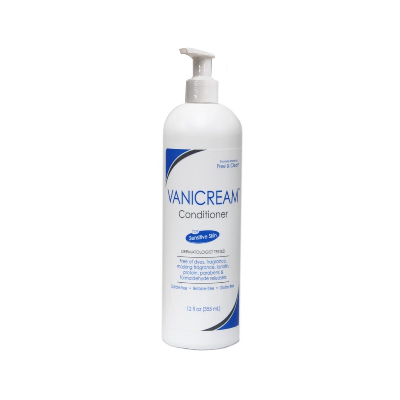 Vanicream Set, includes Shampoo-12 Oz and Conditioner-12 Oz - One