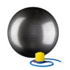 Venbytech for 85 cm. Professional Grade Exercise Stability Ball Black