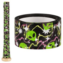 Lizard Skins DSP Ultra Outburst Baseball Bat Grip - 0.5mm 1.1mm – Next-Gen Durasoft Polymer Bat Tape (Galaxy Visitor, 1.1mm)