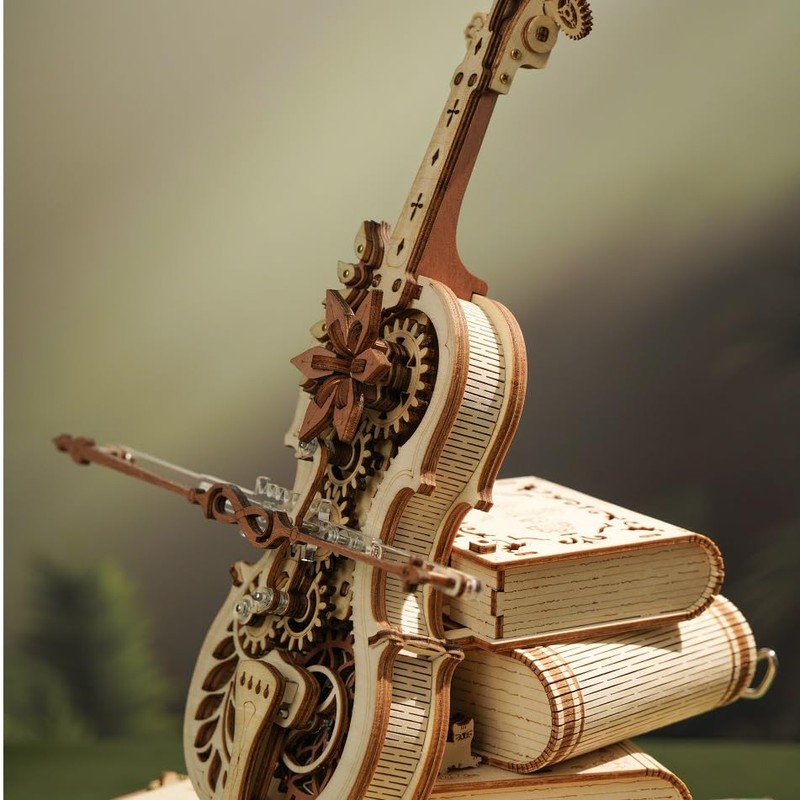 Tsukurundo ® Robotime 3D Wood Puzzle Music Box Series (Magic