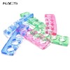 KADS 2pcs/pair Silicone Toe Separator Nail Art Manicure Finger Feet