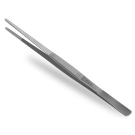 InstrumenteNRW Chef’s stainless steel meat/barbecue tongs, various lengths available., 30,0 cm, Silver