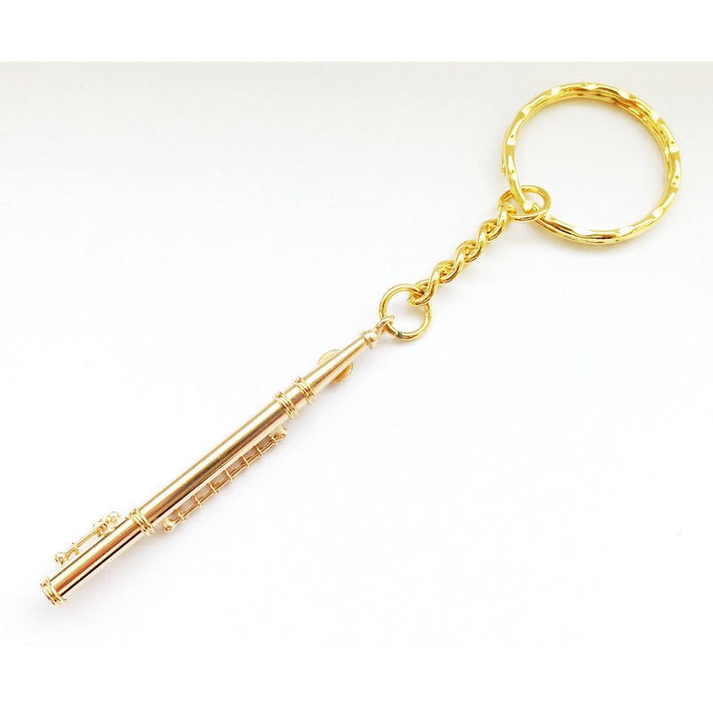Sunrise Sound House sanraizusaundohausu Miniature Musical Instrument Metal Flute 5.5 cm