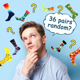 WeciBor Unisex Colorful Funny Argyle Striped Pattern Dress Socks for Men Women Bulk - 36 Pairs - Size 7-13