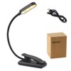 9 LEDs Clip On Book Light USB Rechargeable Reading Light