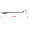 ScivoKaval Bobby Pins Bulk Black 100 Count Hair Bob Pins
