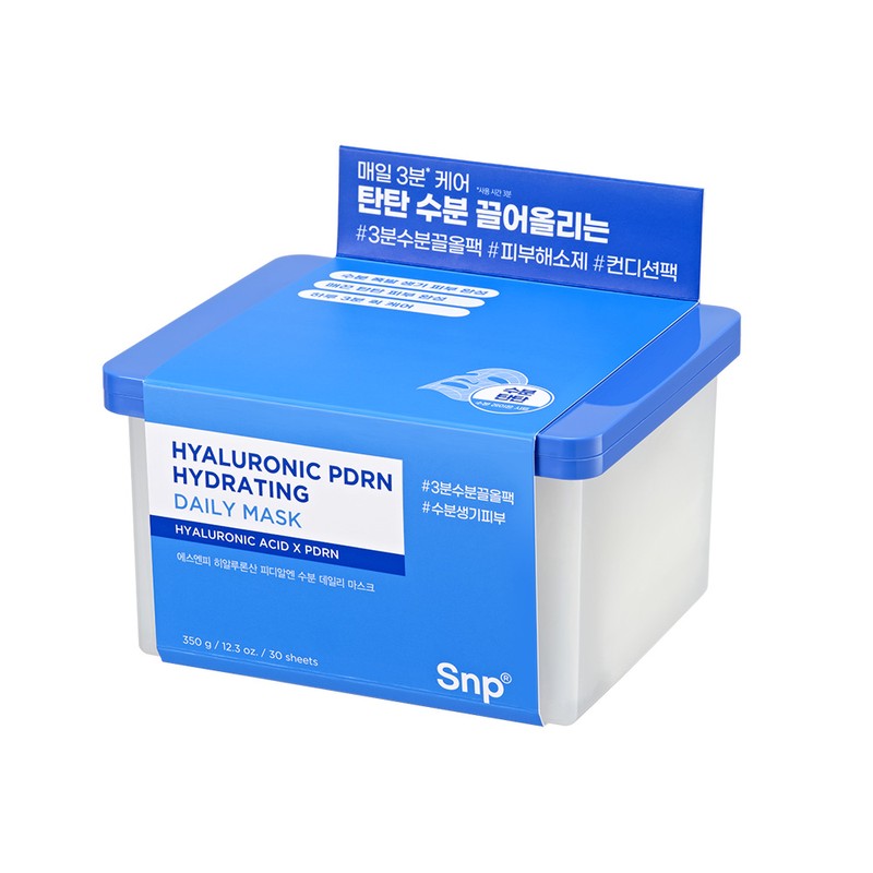 SNP Hyaluronic Acid PDRN Extracting Moisture Daily Mask Pack 30