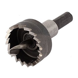 IIVVERR 28mm Hole Saw Tooth Kit Drill Bit Cutter Tool for Metal Wood Alloy (Herramienta de cortador de brocas para taladro para kit de sierra de 28 mm para aleación de metal