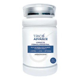 Suplemento Capilar Trico Advance Aminoácidos 60 Cápsulas