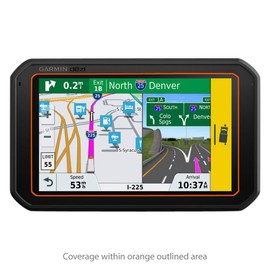 BoxWave Screen Protector Compatible with Garmin DezlCam 785 LMT-S - ClearTouch Crystal (2-Pack), HD Film Skin - Shields from Scratches