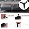 Wkmamo 4 Pcs Metal Furniture Legs,10cm/15 cmHeight Sofa Legs,Modern Metal
