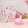 3 Rolls 2.5cmx45.72m Pink Organza Ribbon for Gift Wrapping Wrapping