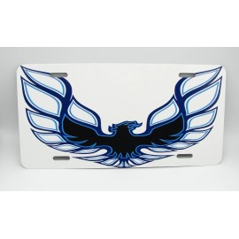 DIGIART INTERNATIONAL TRANS AM FIREBIRD METAL CAR NOVELTY LICENSE PLATE AUTO TAG