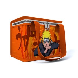 Puckator RPET Cool Bag Lunch Bag Naruto - Insulated Lunch Bag for Women Men Children - Lunch Box Bag for Work Family School - Beach Picnic Accessories - Picnic Box - Collapsable Lunchbag