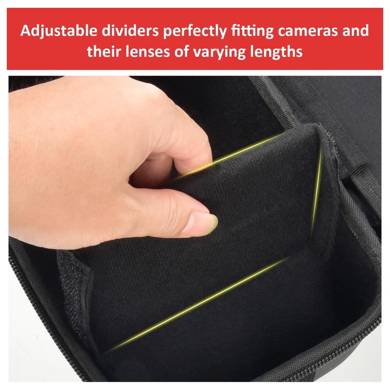 casmilee Digital Camera Case Compatible with Canon EOS Rebel T7