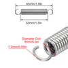 GUNGY Tension Springs with Hooks Stainless Steel Tension Spring 45