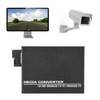 1000Mbps Ethernet Fiber Optic Media Transceiver Single Mode Converter