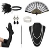 Lukovee Diadema Gatsby de Años 20 para Mujer, Accesorios de
