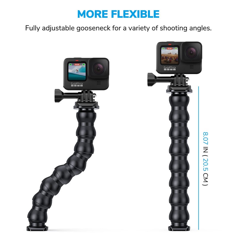 Sametop 360 Degree Rotating Backpack Mount Holder Compatible with GoPro