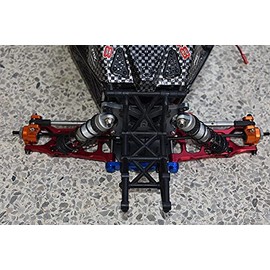 GPM for LOSI 1/10 LASERNUT Tenacity U4 LOS03028 Aluminum Rear Knuckle ARM -6PC Set (Orange)