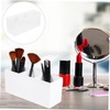 PACKOVE Makeup Brush Storage Rack Makeup Organizer for Desktop Convenient