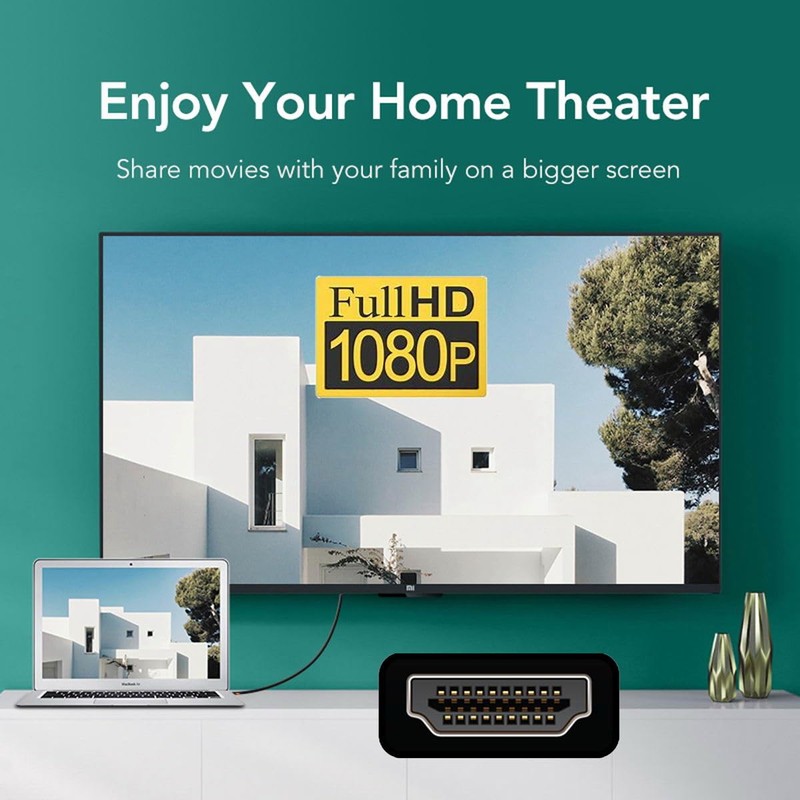 CY Cable plano ultrafino Cord Micro HDMI macho a Micro