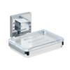 WENKO Vacuum-Loc® Seifenablage Quadro Edelstahl