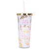 Mary Square Under His Wings Feathers Gold Tone 24 ounce
