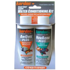 Kordon Smart Start Instant Water Conditioning Kit 4oz AmQuel+ and 4oz NovAqua+