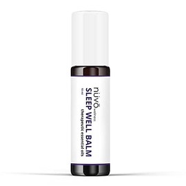 Sleep with Me Organic Essential Oil Roll On - Prediluted with Organic Jojoba Oil and Essential Oils - Huile Essentielle - Use for Relaxation and Sleep - Product of Canada
