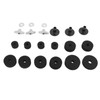 21Pcs Drum Cymbal Felt Pad Non Slip Instrument Accessory Replacement